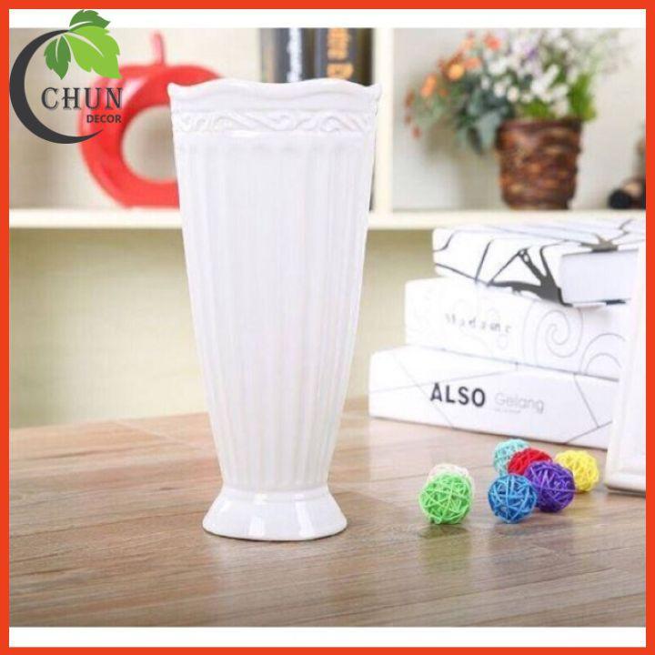 Bình hoa gốm sứ cao cấp 27cm