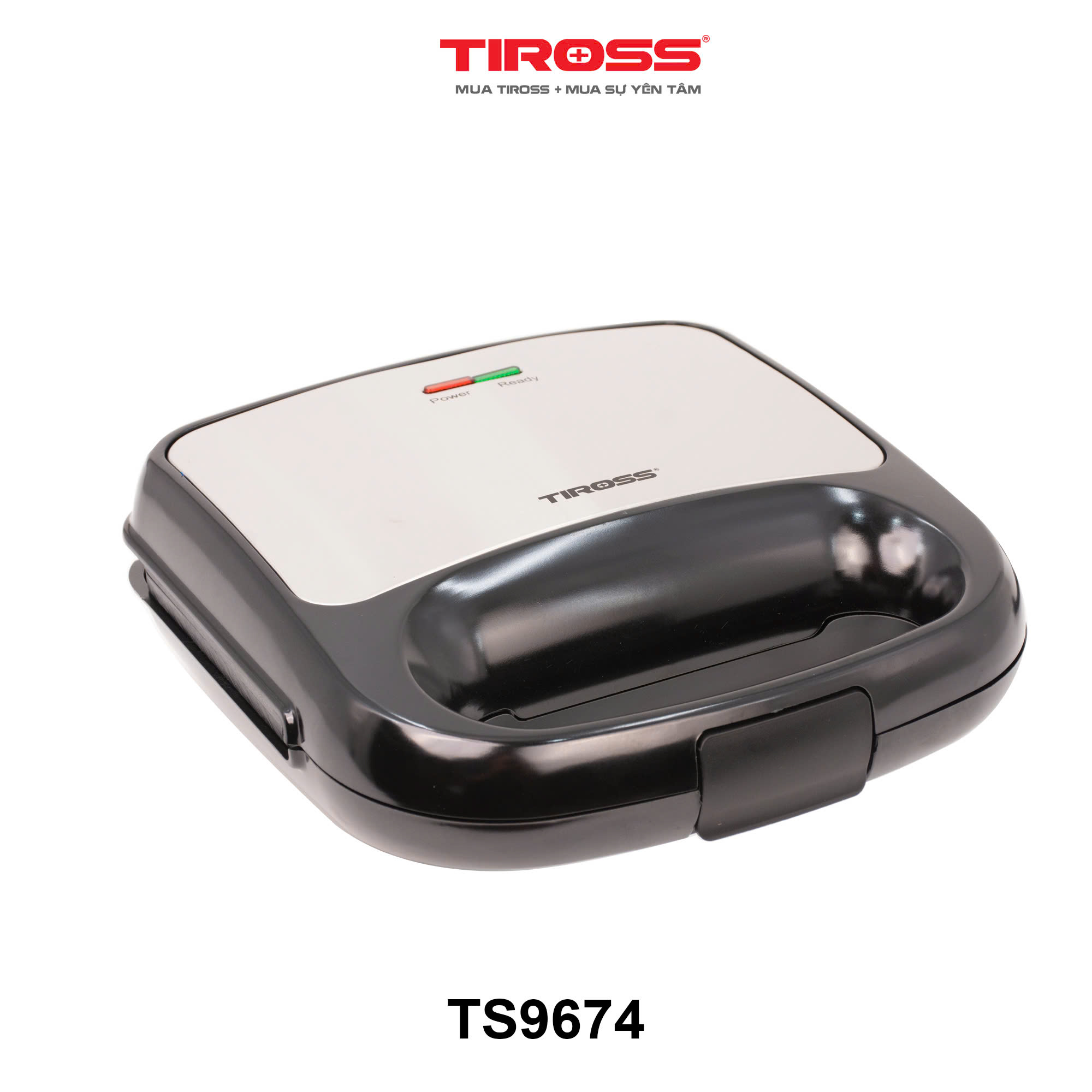 Kẹp nướng bánh sandwich TIROSS TS9674 - Hàng chính hãng