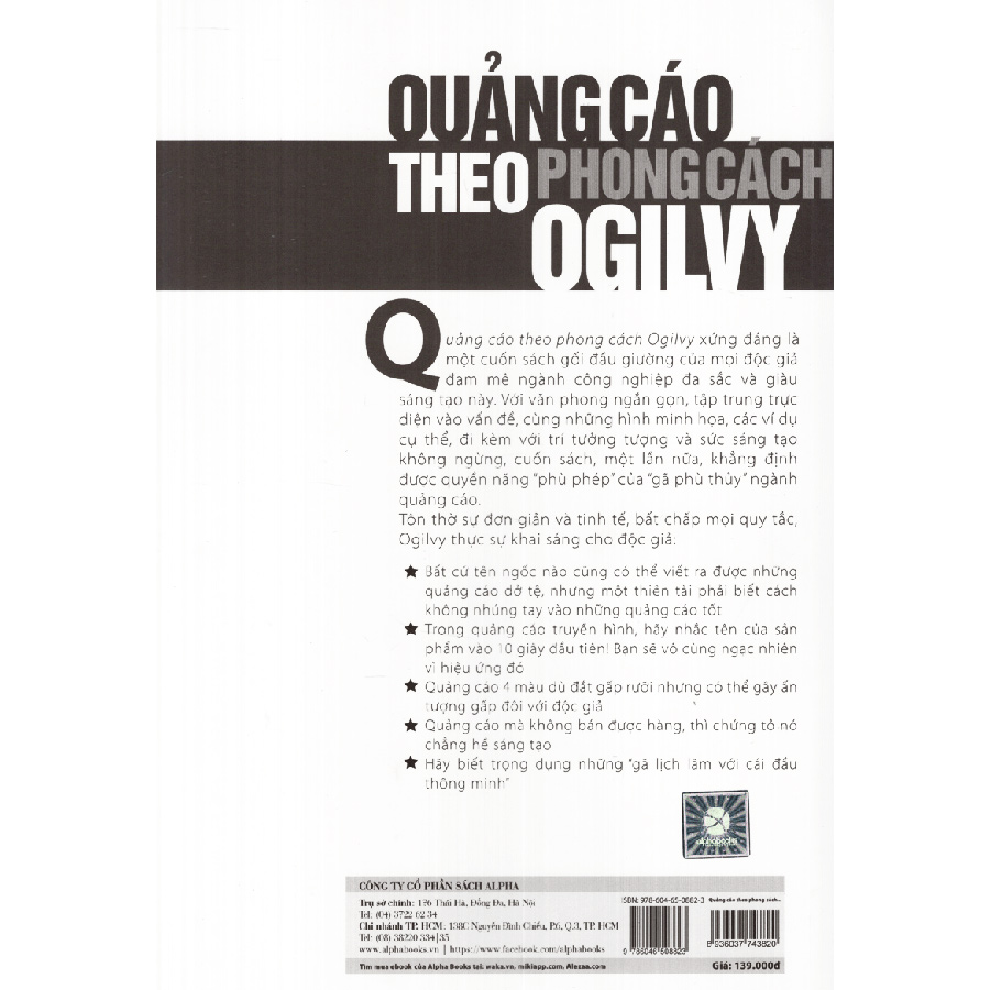 Quảng Cáo Theo Phong Cách Ogilvy