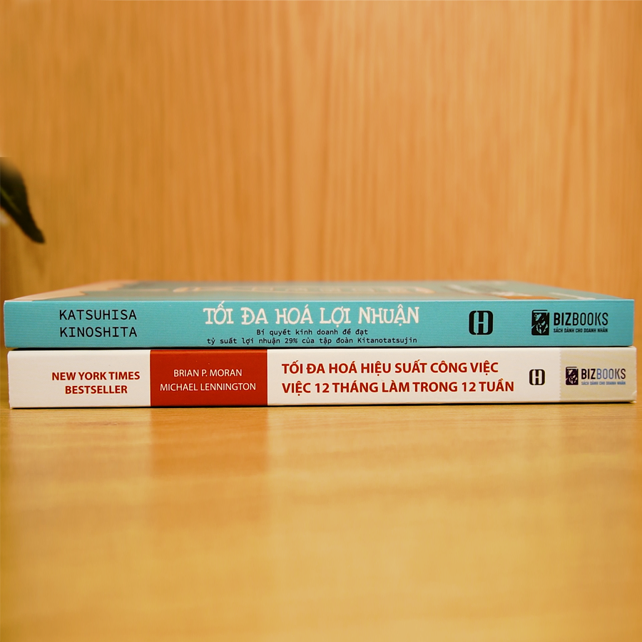 Sách Tối Đa Hoá Hiệu Suất Công Việc Và Lợi Nhuận - Việc 12 Tháng Làm Trong 12 Tuần (2 Cuốn)