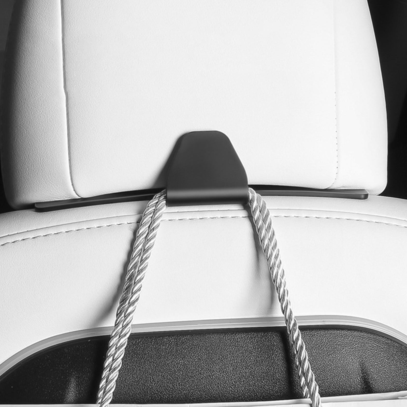 Car Back Seat Headrest Hook Storage Hook for Y ,Save Space Interior Accessories Backseat Organizer Headrest Hanger