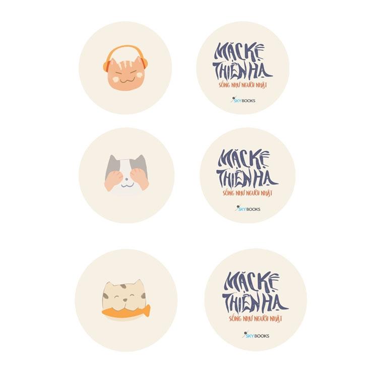 Mặc Kệ Thiên Hạ Sống Như Người Nhật - Tặng Kèm 3 Bookmark