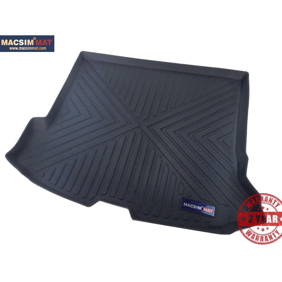 Thảm lót cốp xe ô tô VOLVO V60 2012-2017 nhãn hiệu Macsim chất liệu TPV hàng loại 2