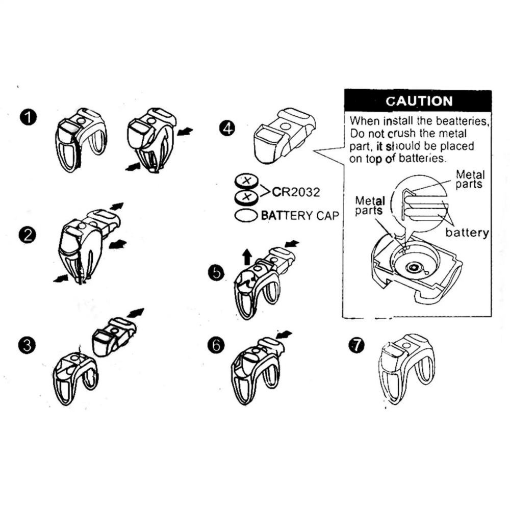 Đèn Led Xe Đạp nhấp nháy gắn đuôi xe đạp, tay lái, nón bảo hiểm, báng xe - siêu sáng, tuổi thọ dài, chống nước, tăng độ an toàn khi đạp xe ban đêm