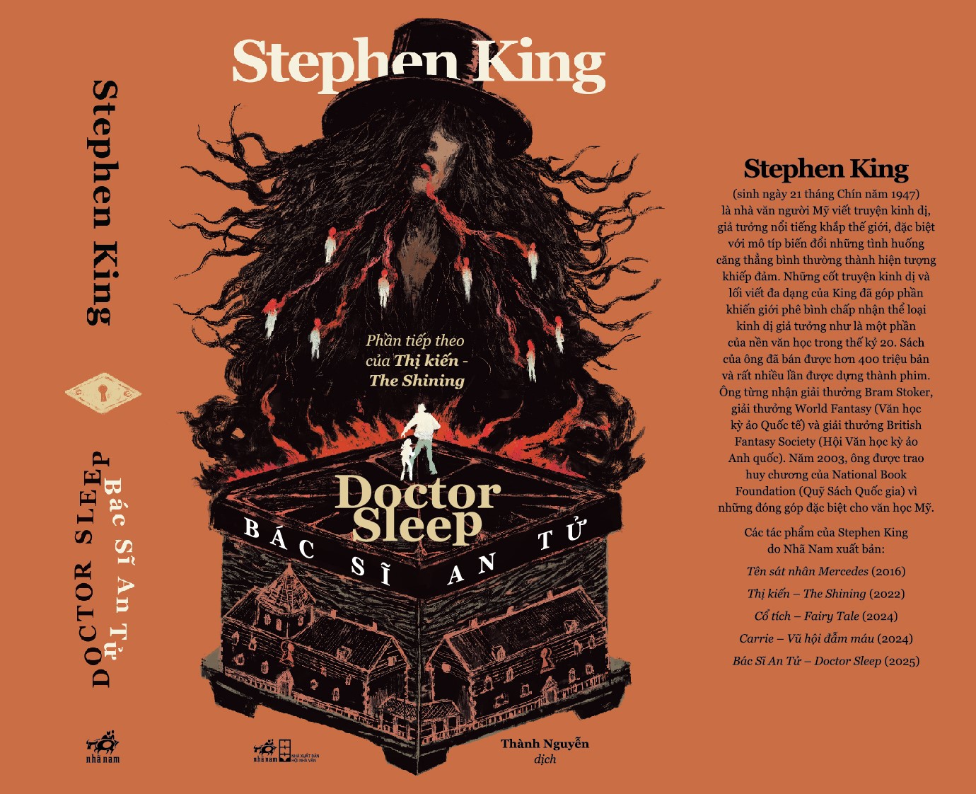 Sách - Bác sĩ An Tử (Phần tiếp theo của Thị Kiến -The Shining) (Stephen King) (Nhã Nam Official)