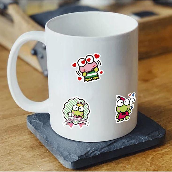 Sticker dán cao cấp Con Ếch mắt to Colobby Cực COOL ms#142