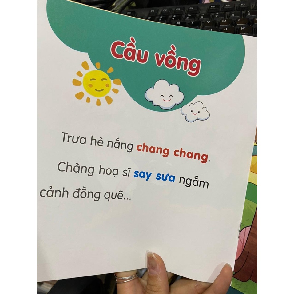 Truyện chữ to cho bé : Tập đánh vần tập đọc 1