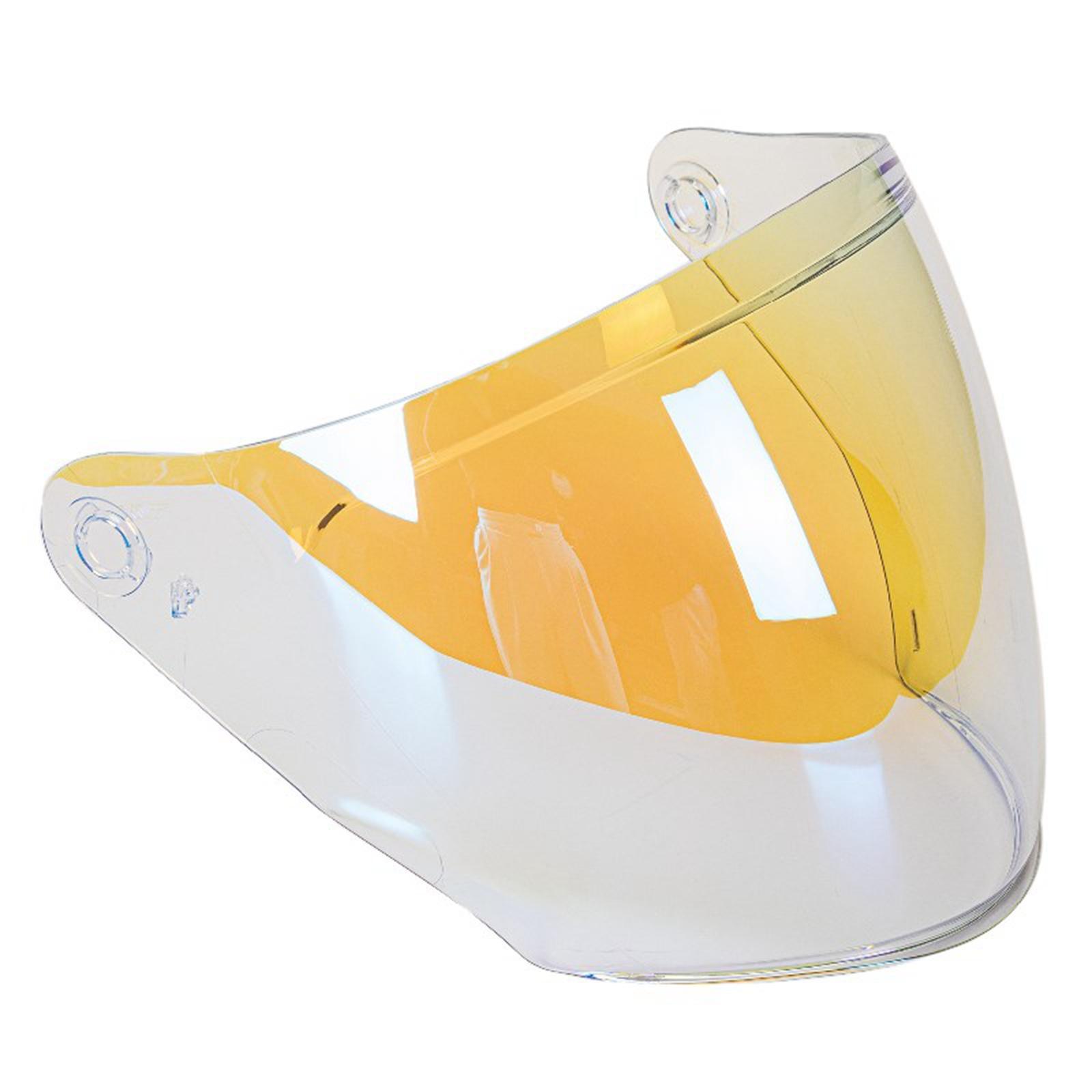 Helmet Visor Shield ,Open Face Shield Motorbikes Supplies Helmet Glass Fits for Kyt Nfj Helmets Easy to Install
