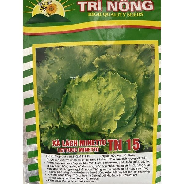 Hạt giống xà lách Minetto-2gr
