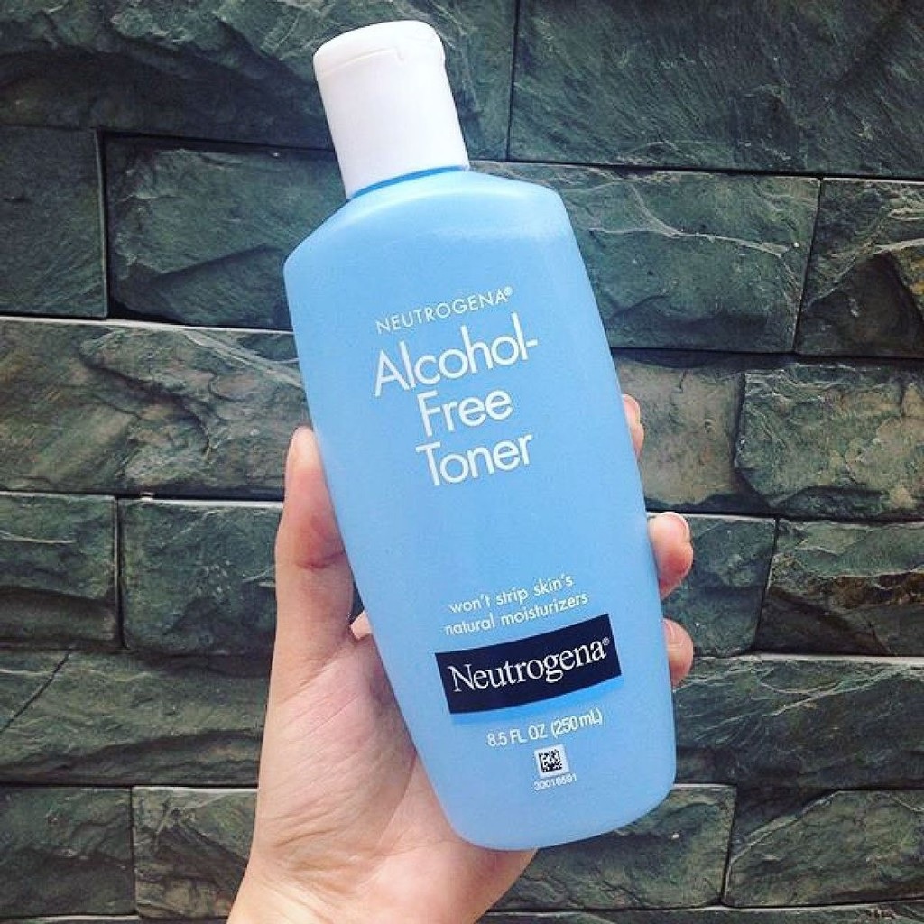 [CHAI LỚN 250ML] Nước hoa hồng không cồn Neutrogena Alcohol Free Toner