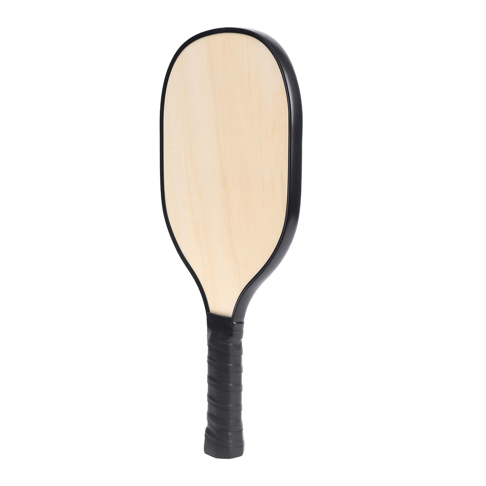 Wood Pickleball Paddles with Comfortable Gripping for Adults Play Practicing