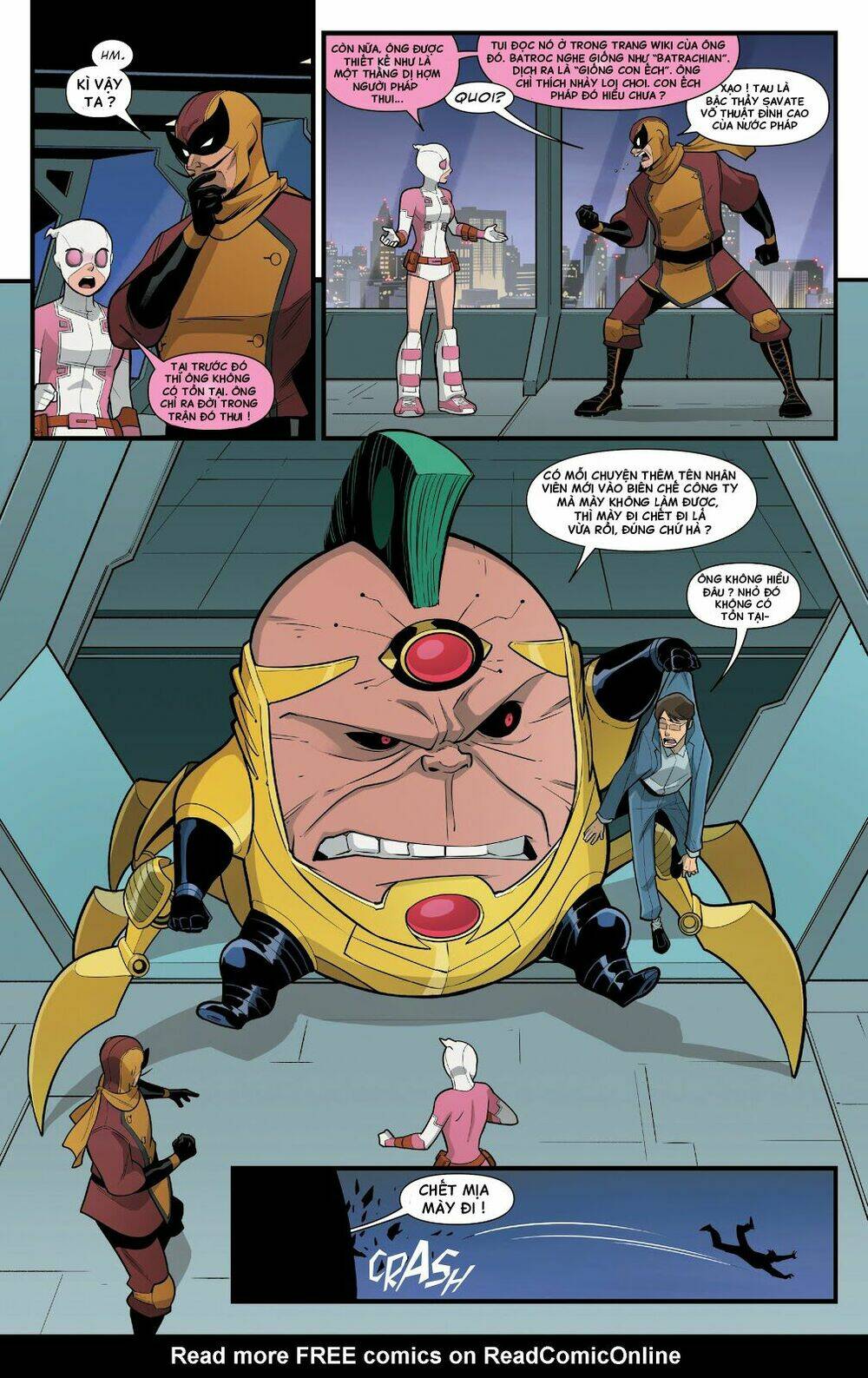 gwenpool siêu phàm chapter 3 5