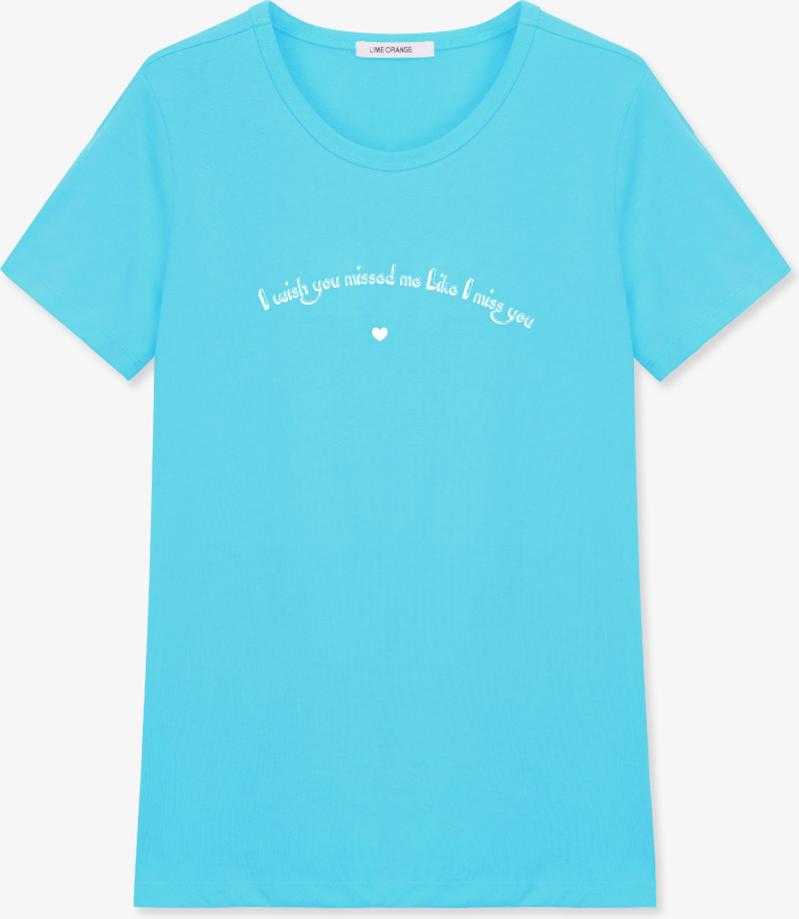 Áo Thun Nữ Tay Ngắn Lime Orange T-shirt - LO19171110-BL (Size