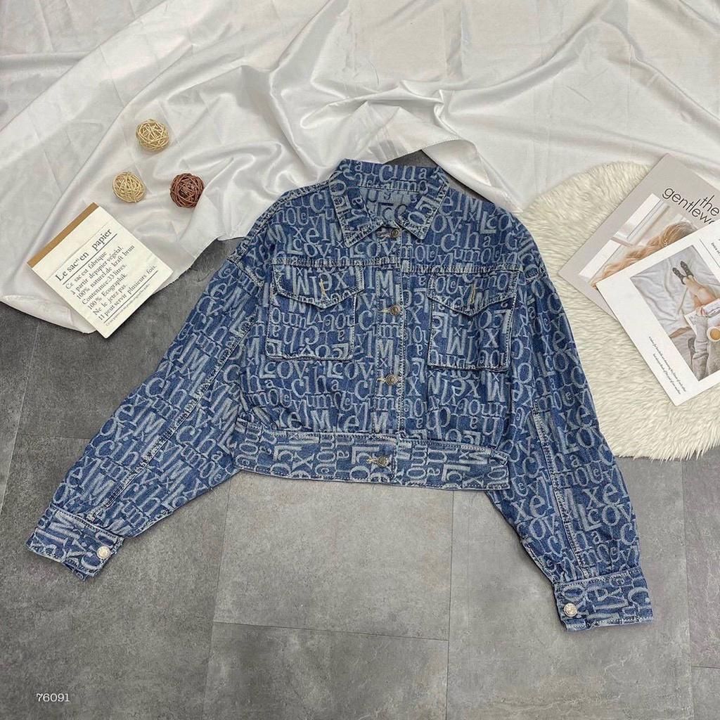 ÁO KHOÁC JEANS CROPTOP