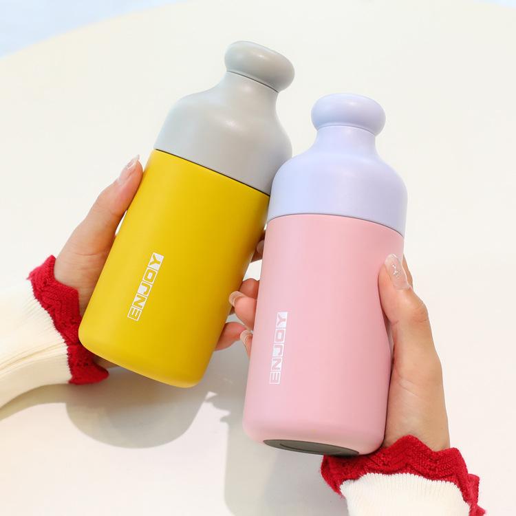 Bình giữ nhiệt pha cafe dễ thương Enjoy 220ml và 360ml