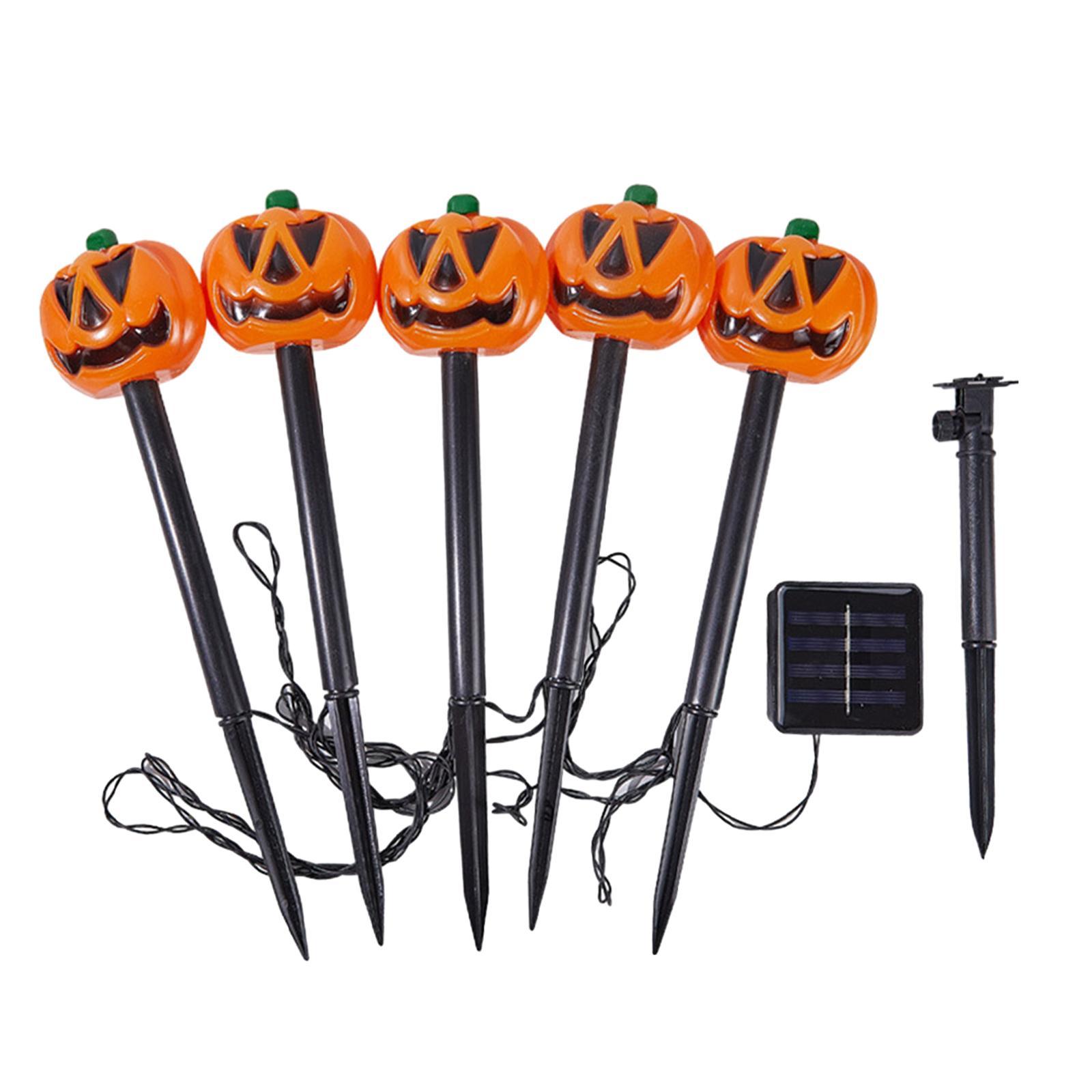 Solar Path Lights Outdoor Waterproof Halloween Decorations Outside Garden Lights Pathway for Garden Yard Landscape Patio Path