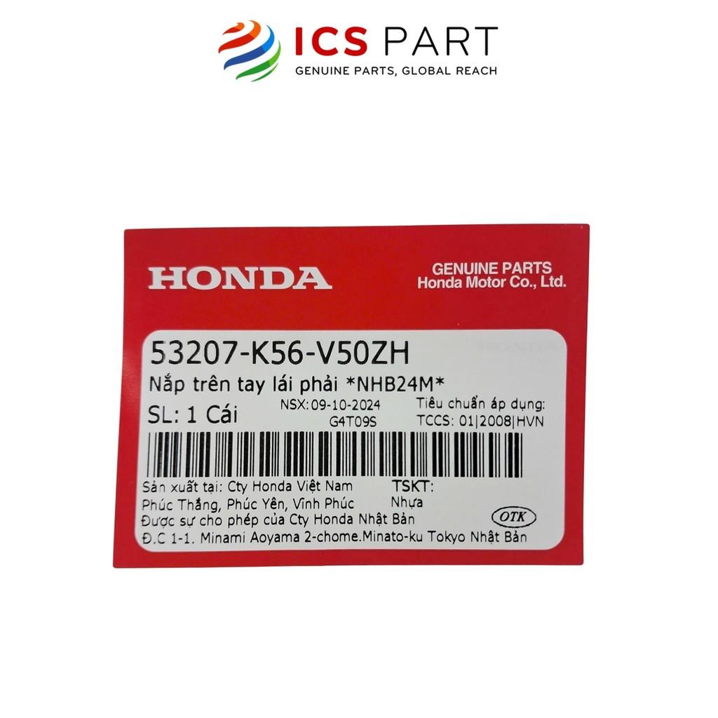 Nhựa Ốp Viền Đồng Hồ Trên Tay Lái Phải Nhb24M HONDA Winner X V2 2019 Màu Bạc (53207K56V50ZH)