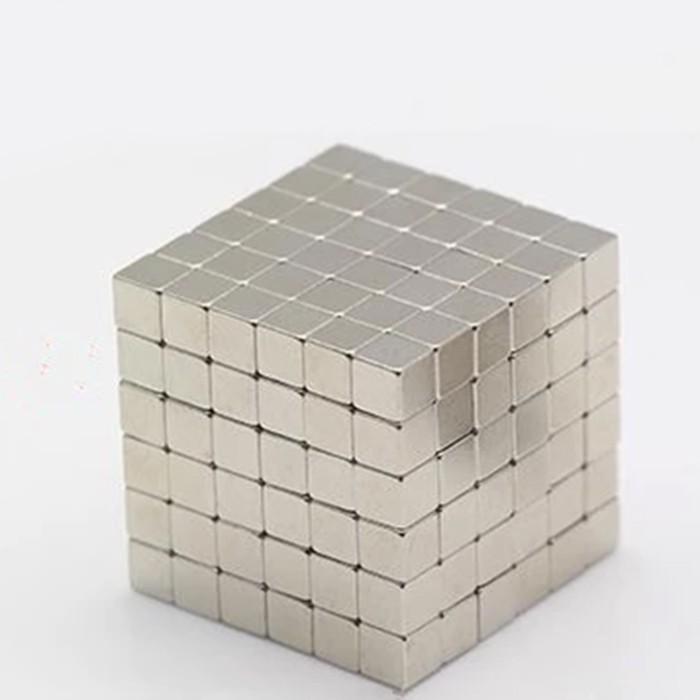 Nam châm xêp hình thông minh buckycube. 216 viên 5mm