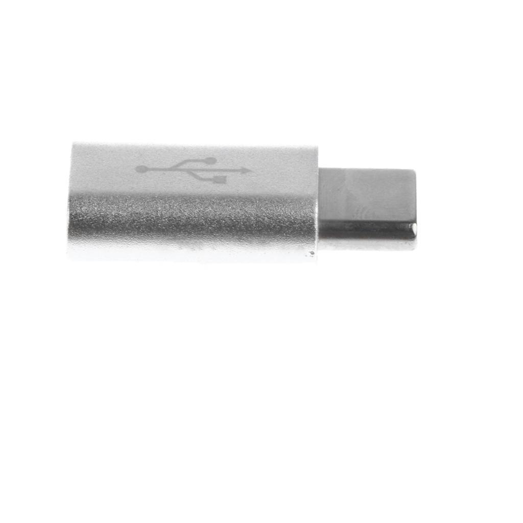 USB Type C Male Connector to Micro USB Female Converter Adapter
