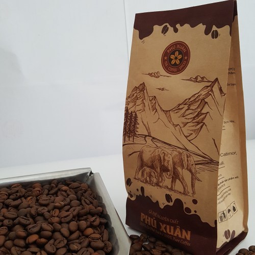 Cà Phê Ngovina - Nguyên Chất Số 1 – 1kg Dạng Hạt Rang Đậm