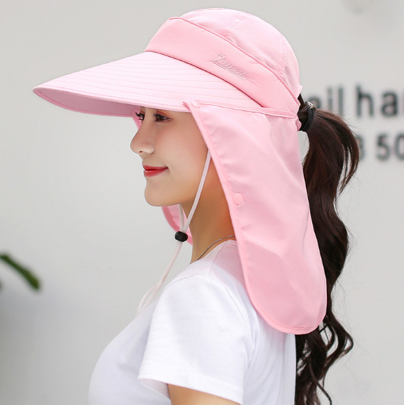 Mũ khẩu trang chống nắng chống uv phong cách Hàn, nón chống nắng kèm khẩu trang tạo kiểu