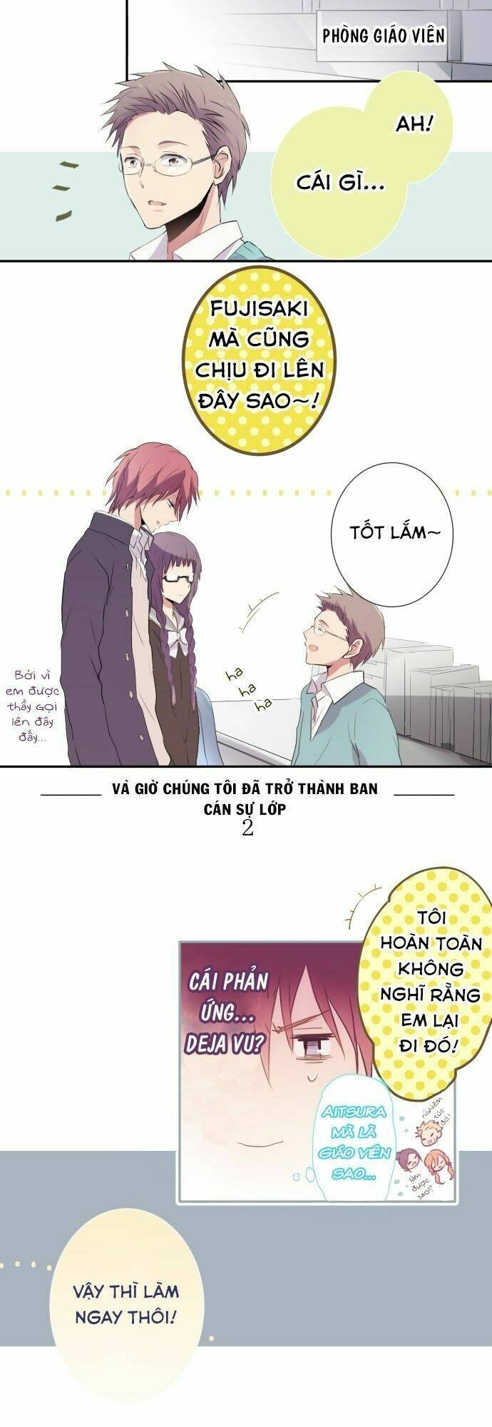 tôi trở thành đại diện của lớp chapter 2 3