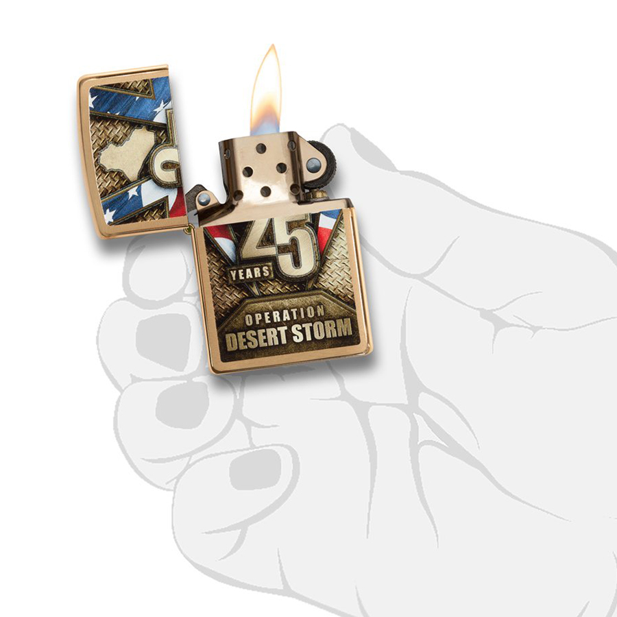 Bật Lửa Zippo 29177 - Operation Desert Storm 25th Anniversary