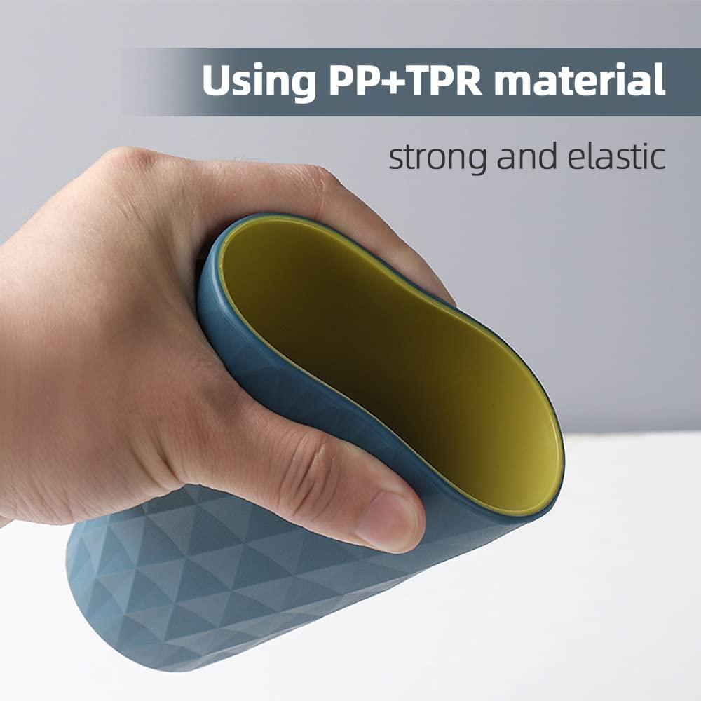 Cốc Đựng Bàn Chải Đánh Răng 4 Đôi Màu Cốc Nước Súc Miệng 450 Ml Cốc Bàn Chải Đánh Răng Thích Hợp Cho Phòng Tắm Nhà Giá Treo Bàn Chải Đánh Răng