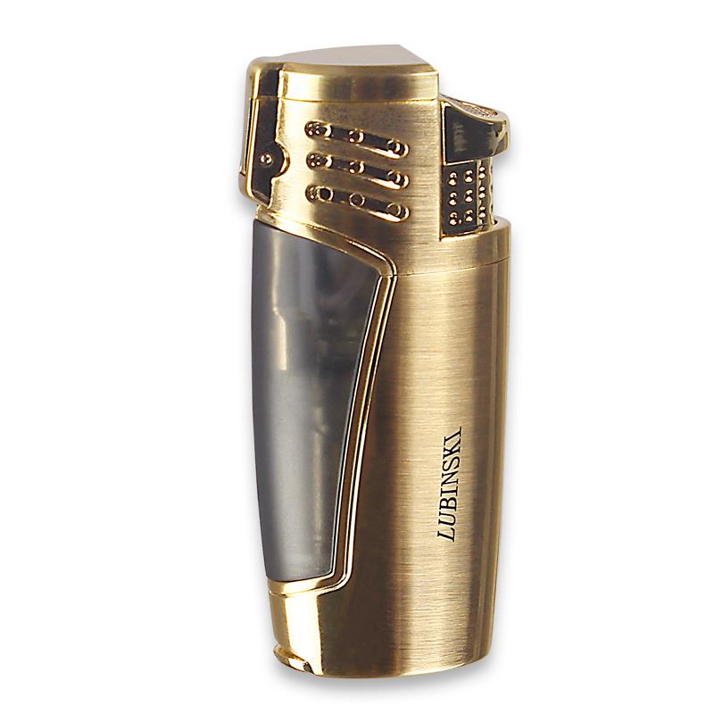 Vỏ Hột Quẹt Bật Lửa Khò 3 Tia Kiêm Đục X.I.G.A Lubinski SK43 Thiết Kế Độc Lạ Lửa Khò Mạnh Mẽ - Dùng Gas Cao Cấp