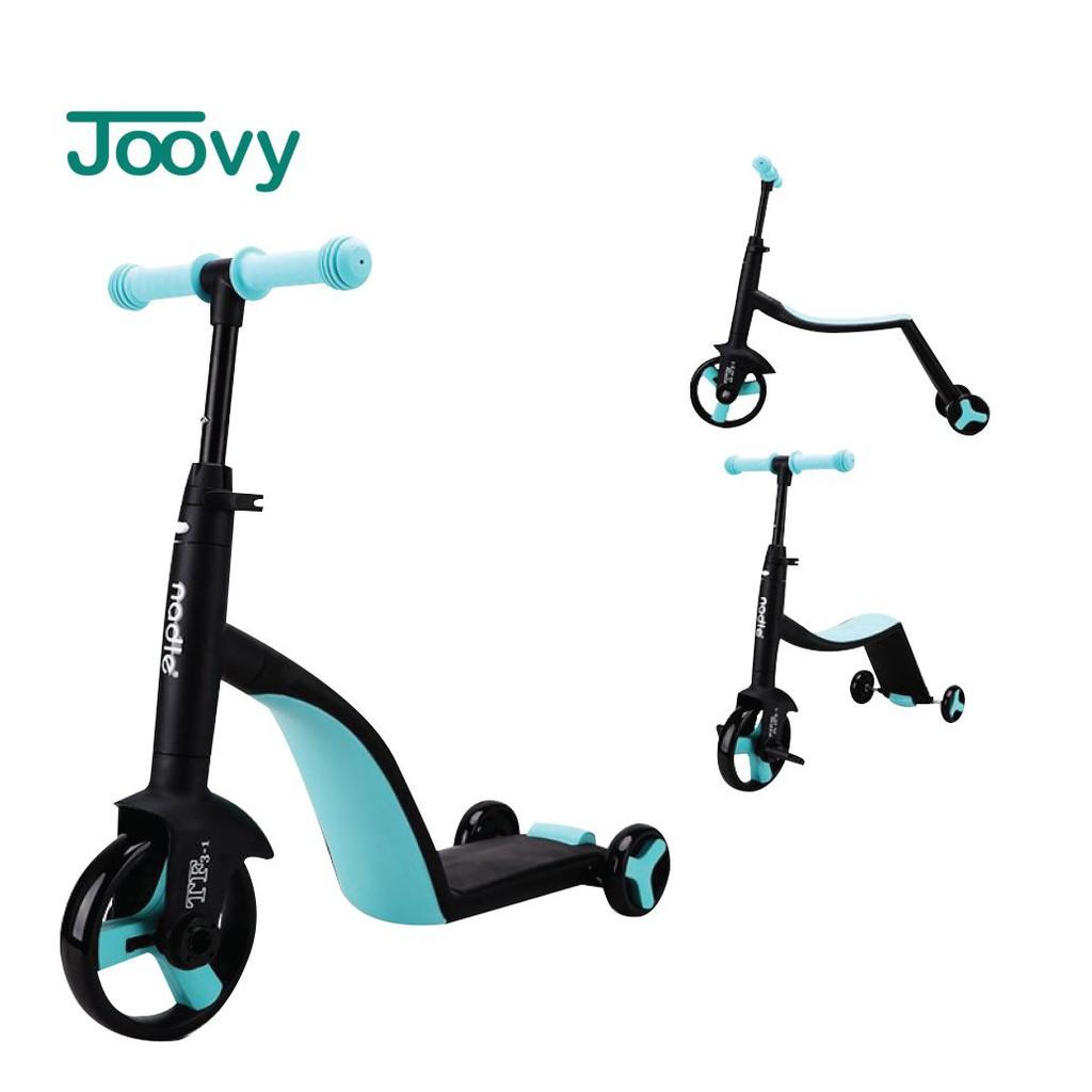 Xe trượt Scooter cho bé kiêm Xe chòi chân và Xe đạp 3 trong 1 cho trẻ em từ 1 tới 6 tuổi Nadle TF3 Joovy