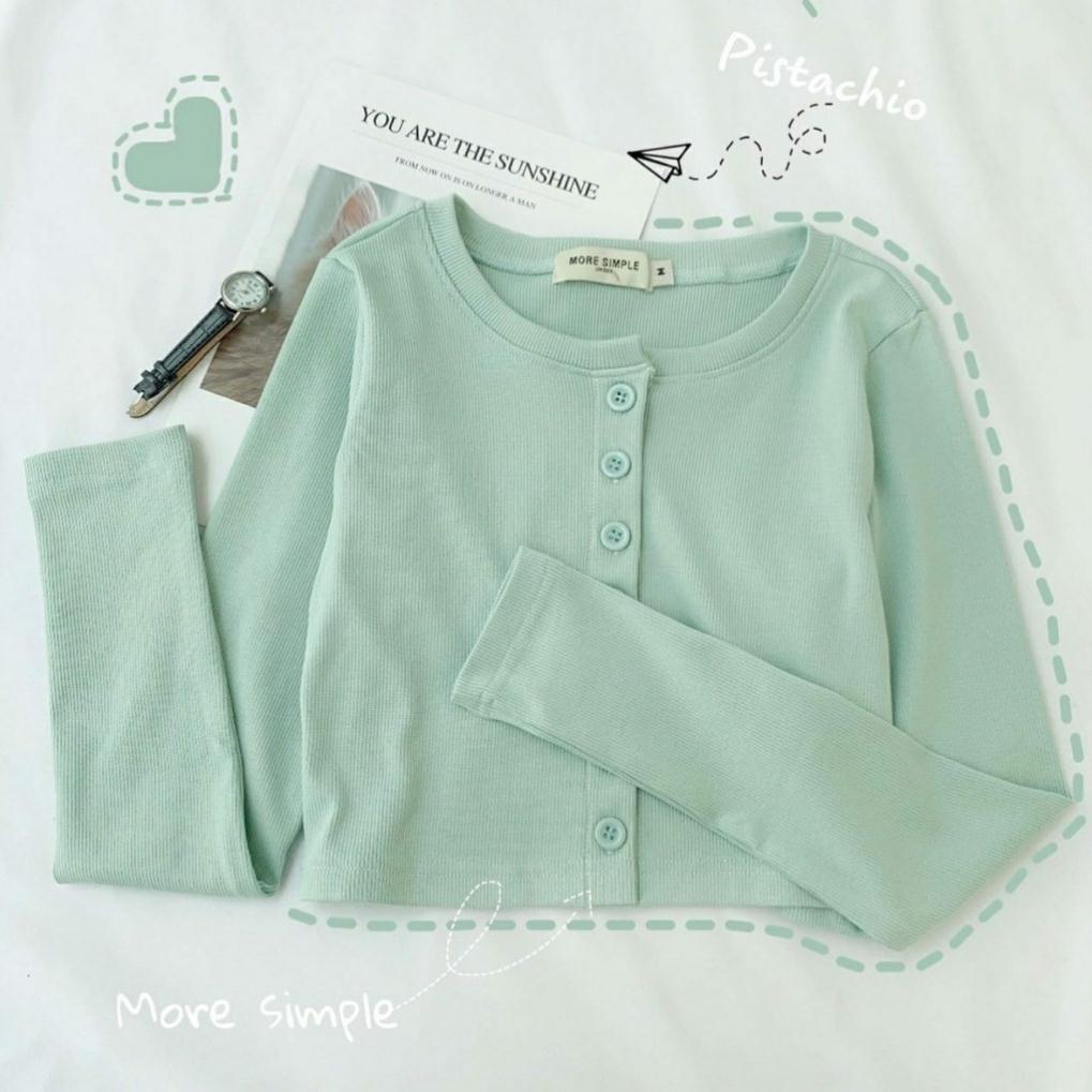 Áo Croptop YAN Tay Dài Nữ