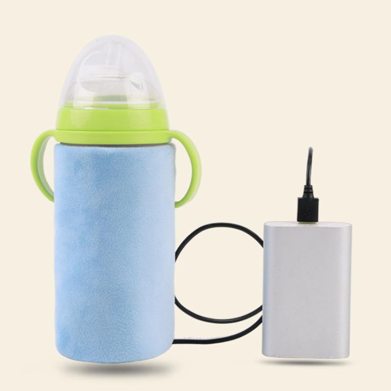 USB Mới Túi Giữ Nhiệt Cho Bình Sữa Cho Bé Bé Bình Bình Giữ Nhiệt Cách Điện Túi Di Động