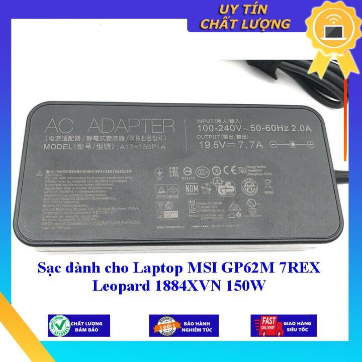 Sạc dùng cho Laptop MSI GP62M 7REX Leopard 1884XVN 150W - Hàng chính hãng MIAC1283