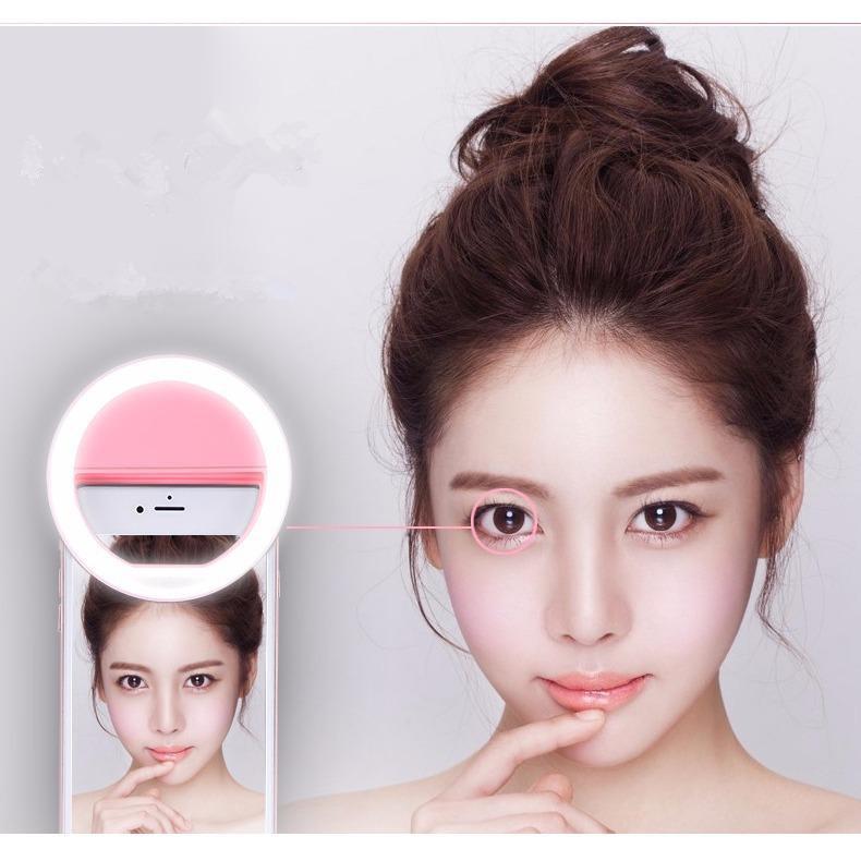 Đèn selfie Ring light cho điện thoại( màu ngẫu nhiên) mã sku LK6490