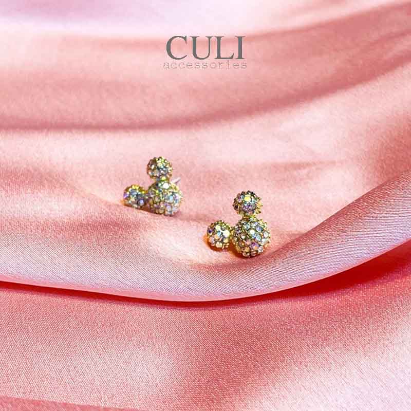 Khuyên tai, Bông tai thời trang hình đầu chuột cute HT689 - Culi accessories