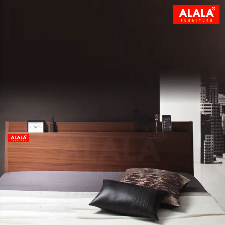 Giường ngủ ALALA11 / Miễn phí vận chuyển và lắp đặt/ Đổi trả 30 ngày/ Sản phẩm được bảo hành 5 năm từ thương hiệu ALALA/ Chịu lực 700kg