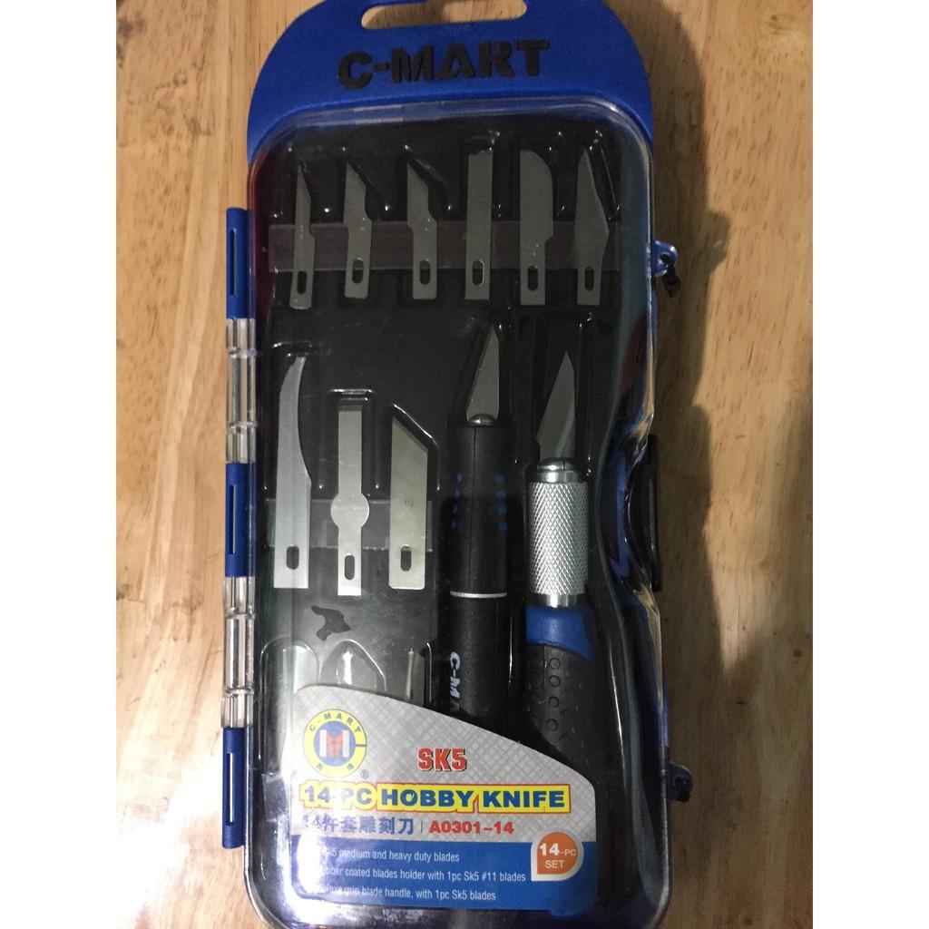 Bộ dao đa năng Cmart 14 chi tiết