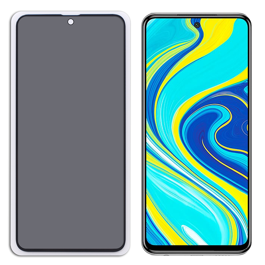 Kính cường lực Chống Nhìn Trộm 9H Dành Cho Xiaomi Redmi Note 9s Full Keo- Handtown- Hàng Chính Hãng