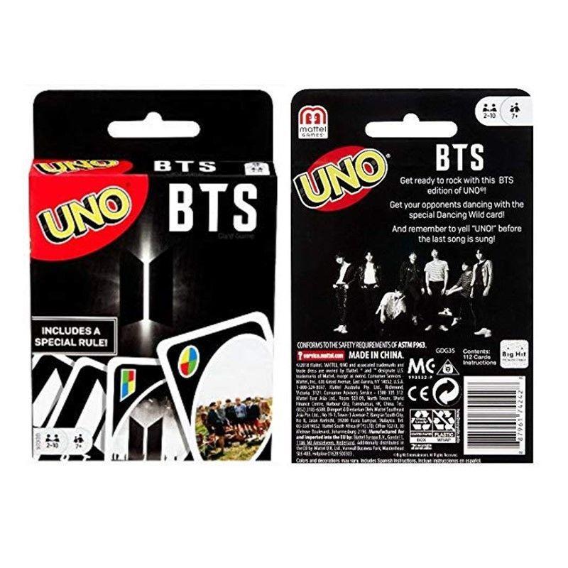 112 lá Trò chơi UNO BTS Edition - Phiên Bản BTS