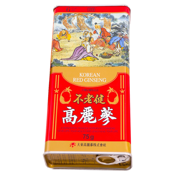 Hồng sâm củ khô 75gr Deadong