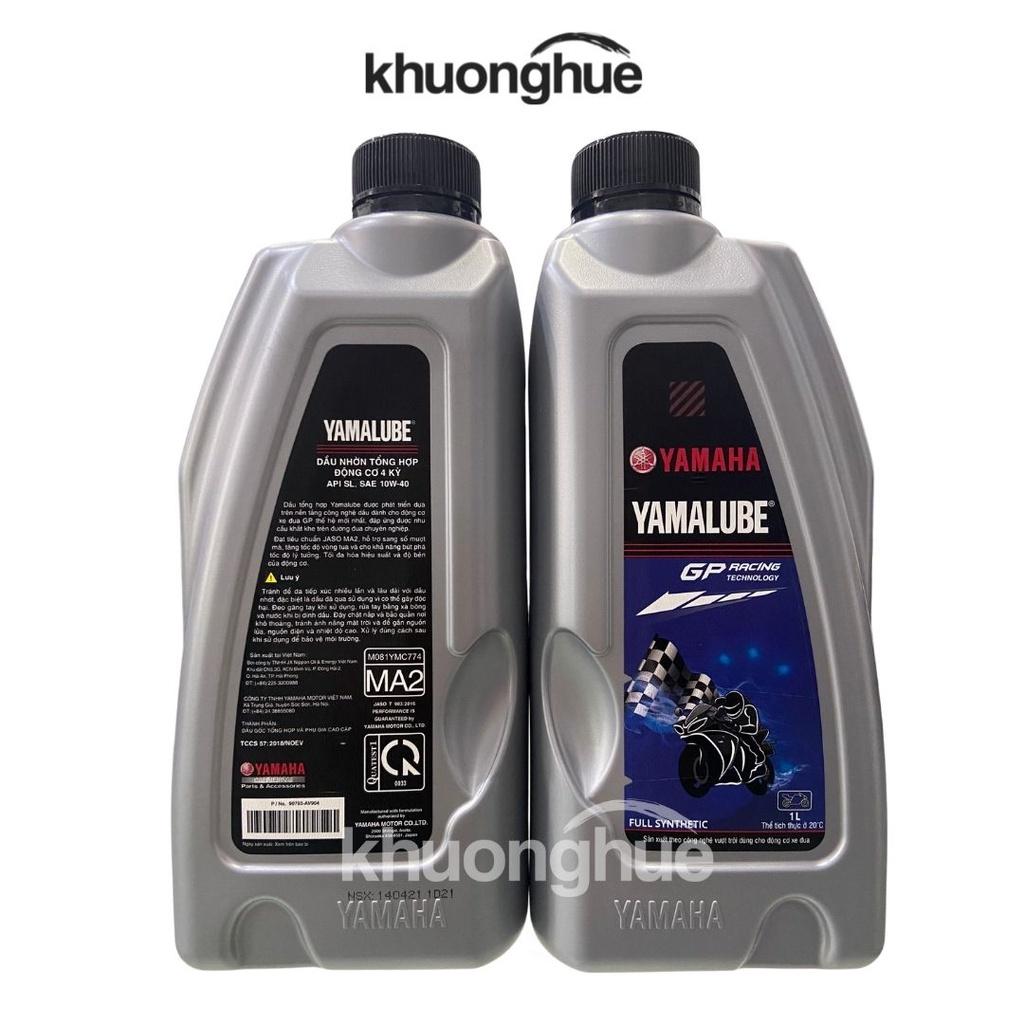 Nhớt tổng hợp Yamalube cao cấp 1L - Dầu Nhớt Full Synthetic - Nhớt GP Racing