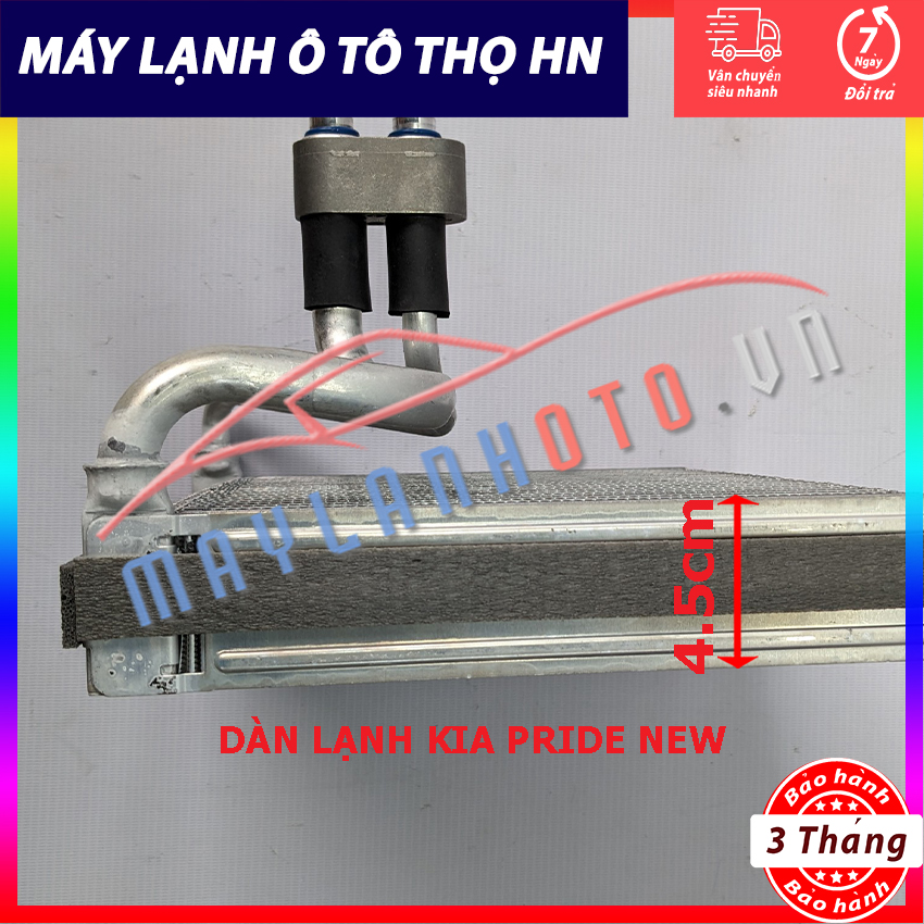 Dàn lạnh Kia Pride New - Rio 2006 2007 2008 2009 2010 2011 Hàng xịn Hàn Quốc 06 07 08 09 10 11