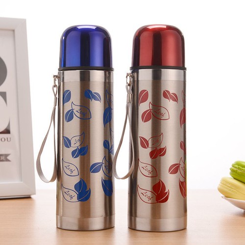 Bình giữ nhiệt inox cao cấp dáng thể thao 2 dung tích siêu tiện lợi