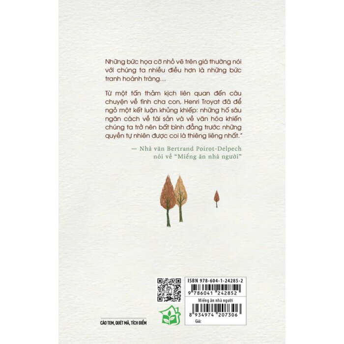 Sách Miếng Ăn Nhà Người - Henri Troyat