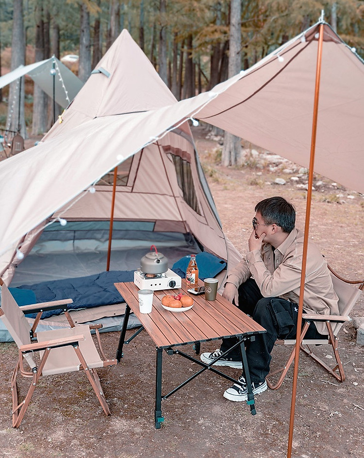 Ghế Xếp Gấp Gọn Đi Câu Cá Và Dã Ngoại Picnic Thiết Kế Tựa Lưng Ngồi Thư Giãn Chất Liệu Vải Oxford Dày Dặn Thoáng Khí