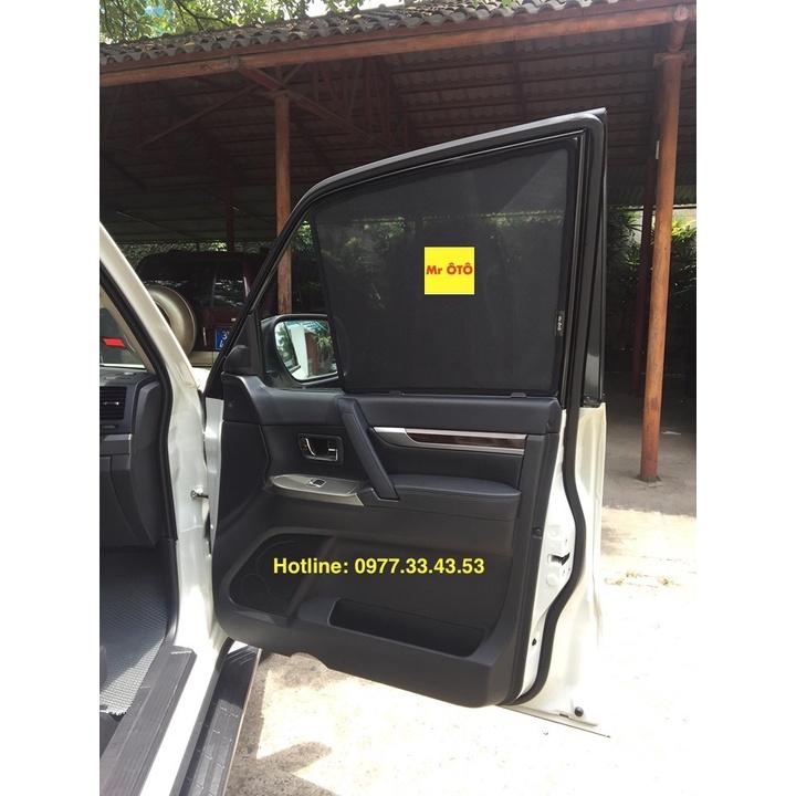 Rèm Che Nắng Xe Mitsubishi Pajero V93 2017-2021 Hàng Loại 1. Cam Kết Chuẩn Khít Theo Xe