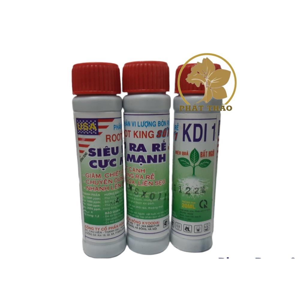 COMBO 5 chai Kích rễ cực mạnh ROOT KING SỐ 1 chai 20ml dùng giâm, chiêt cành, hiệu quả