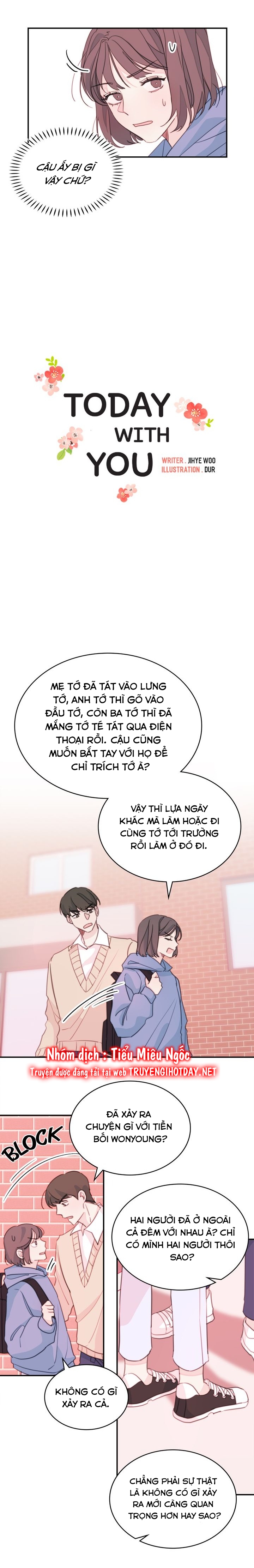 hôm nay cùng với em chapter 32 3