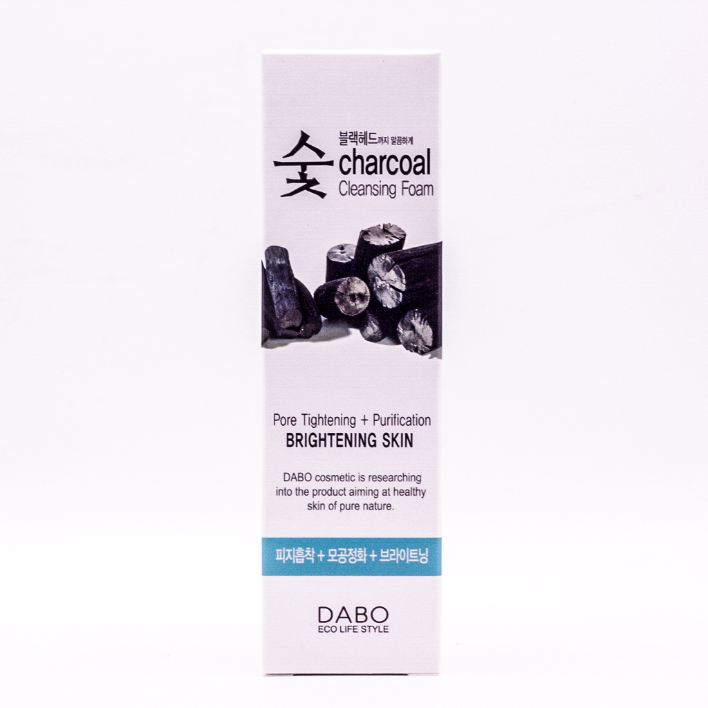 Sữa rửa mặt cho da dầu Dabo Charcoal Cleansing Foam - Than hoạt tính 150ml