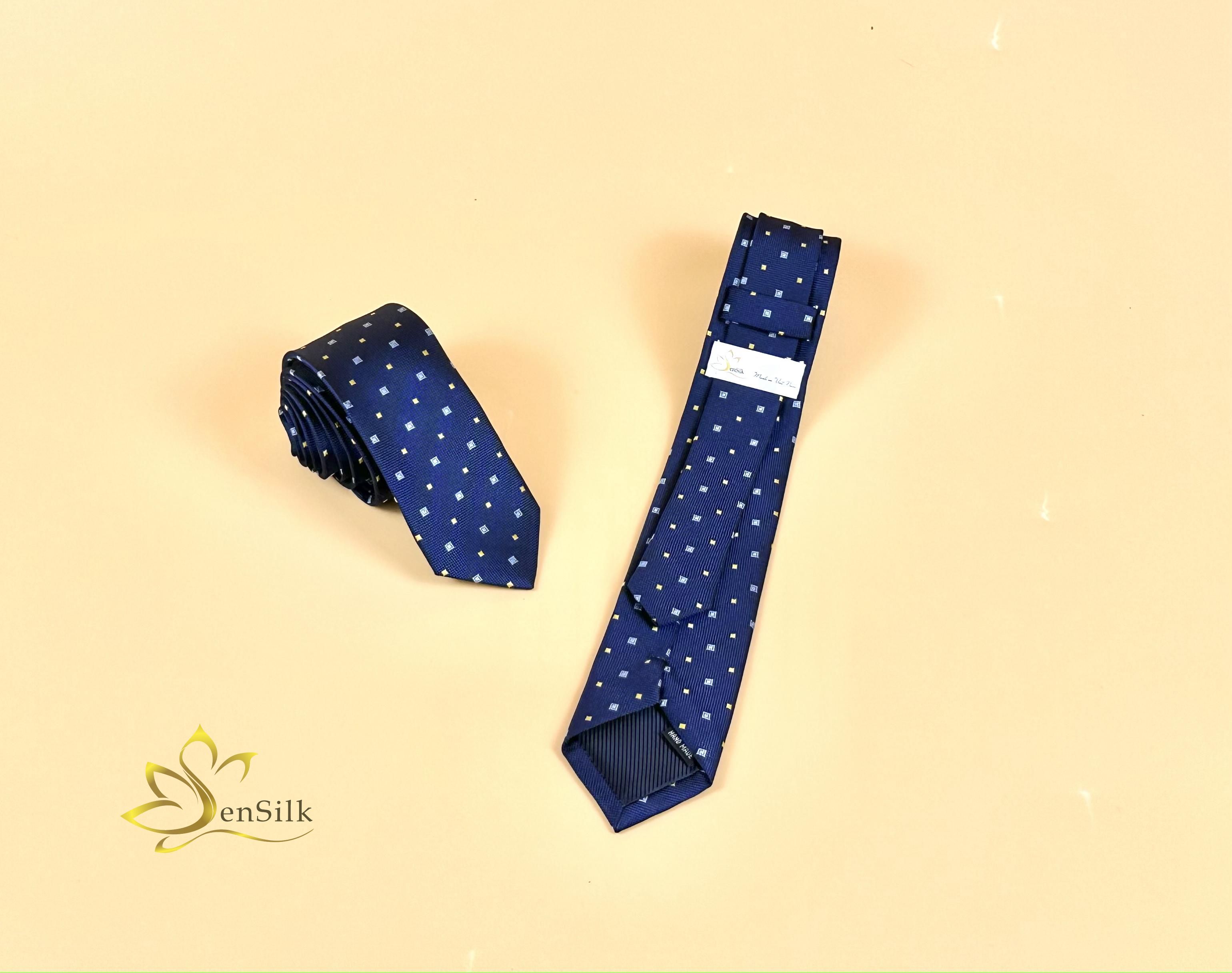 Cà Vạt Cao Cấp Cho Nam SenSilk CAVATS04 – Silk Caravat, Quà Tặng Sếp Nam